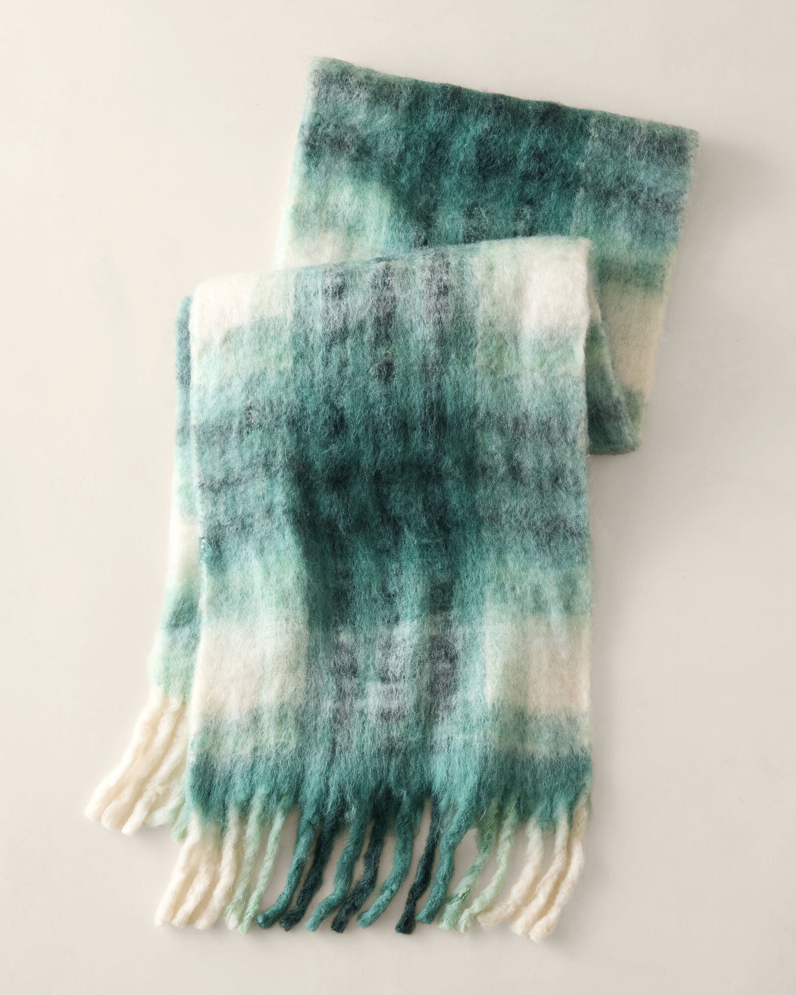 BLUE SAGE MULTI|CAMEL MULTI OVERSIZED PLAID SCARF | Talbots online