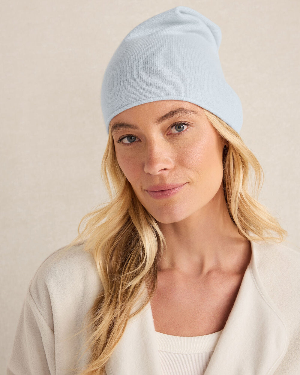 FULL MOON HTHR|NIGHTENGALE|WIND SURF CASHMERE BEANIE | Talbots US