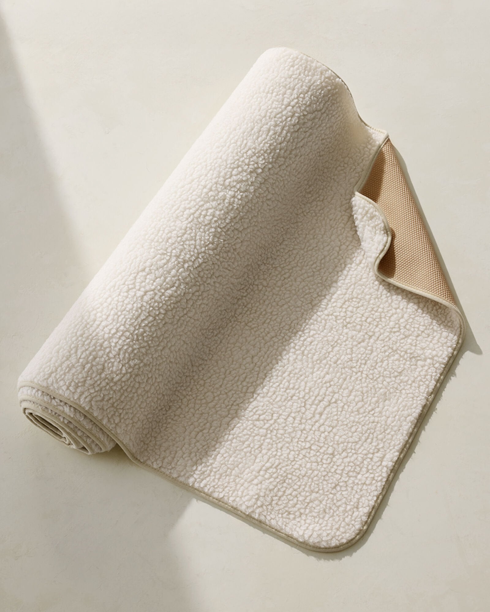 IVORY SHERPA MEDITATION MAT | Talbots on sale