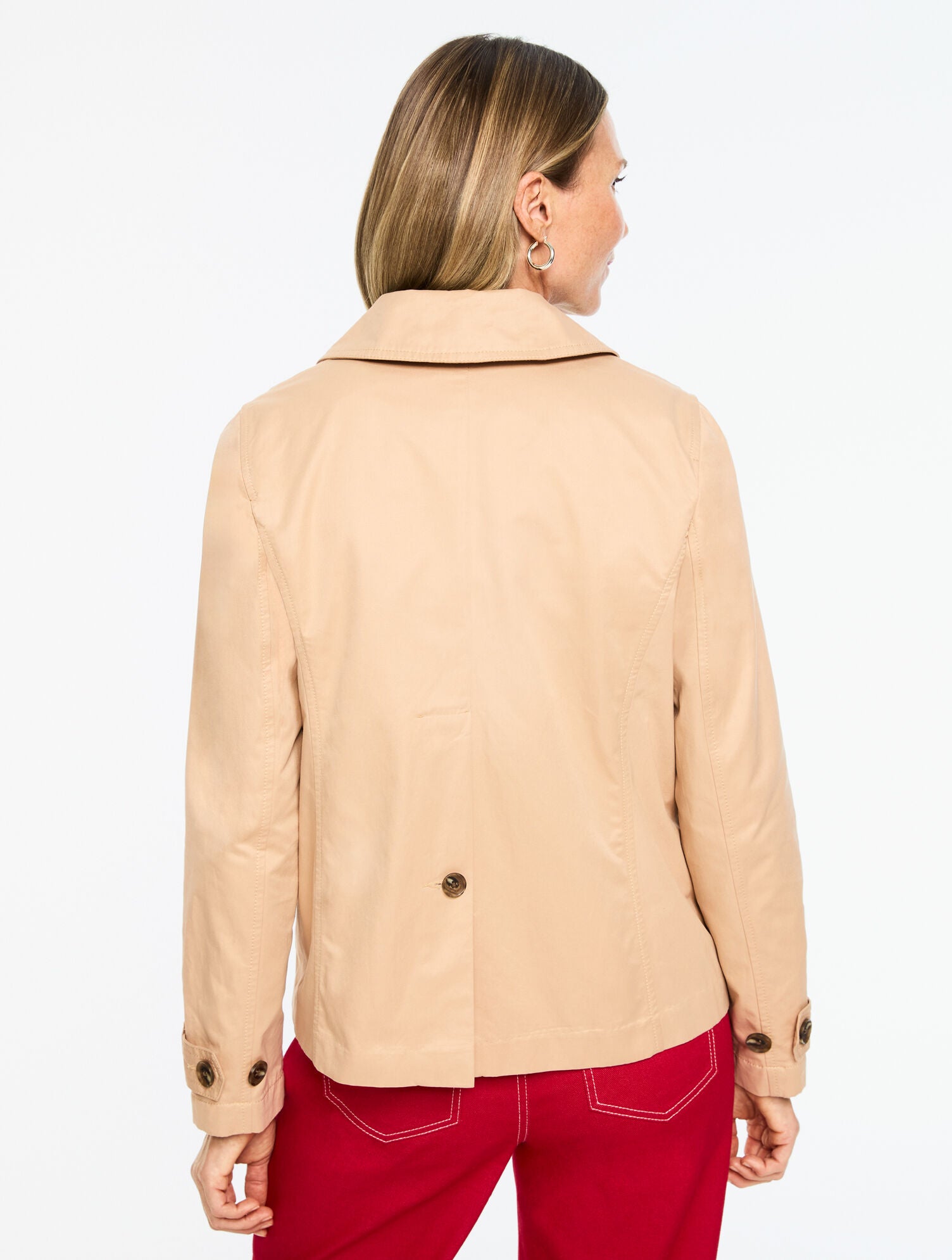 SESAME FRESH POPLIN TRENCH COAT | Talbots near me