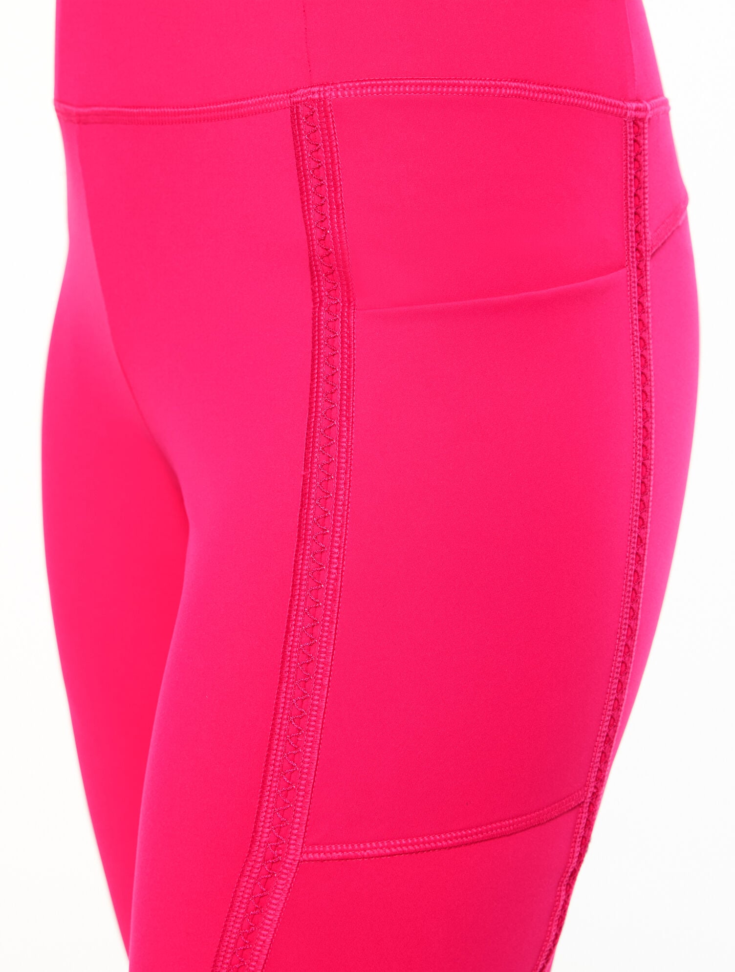 PINK PEACOCK PERFORMANCE COMPRESSION LEGGINGS - PICOT TRIM | Talbots discount