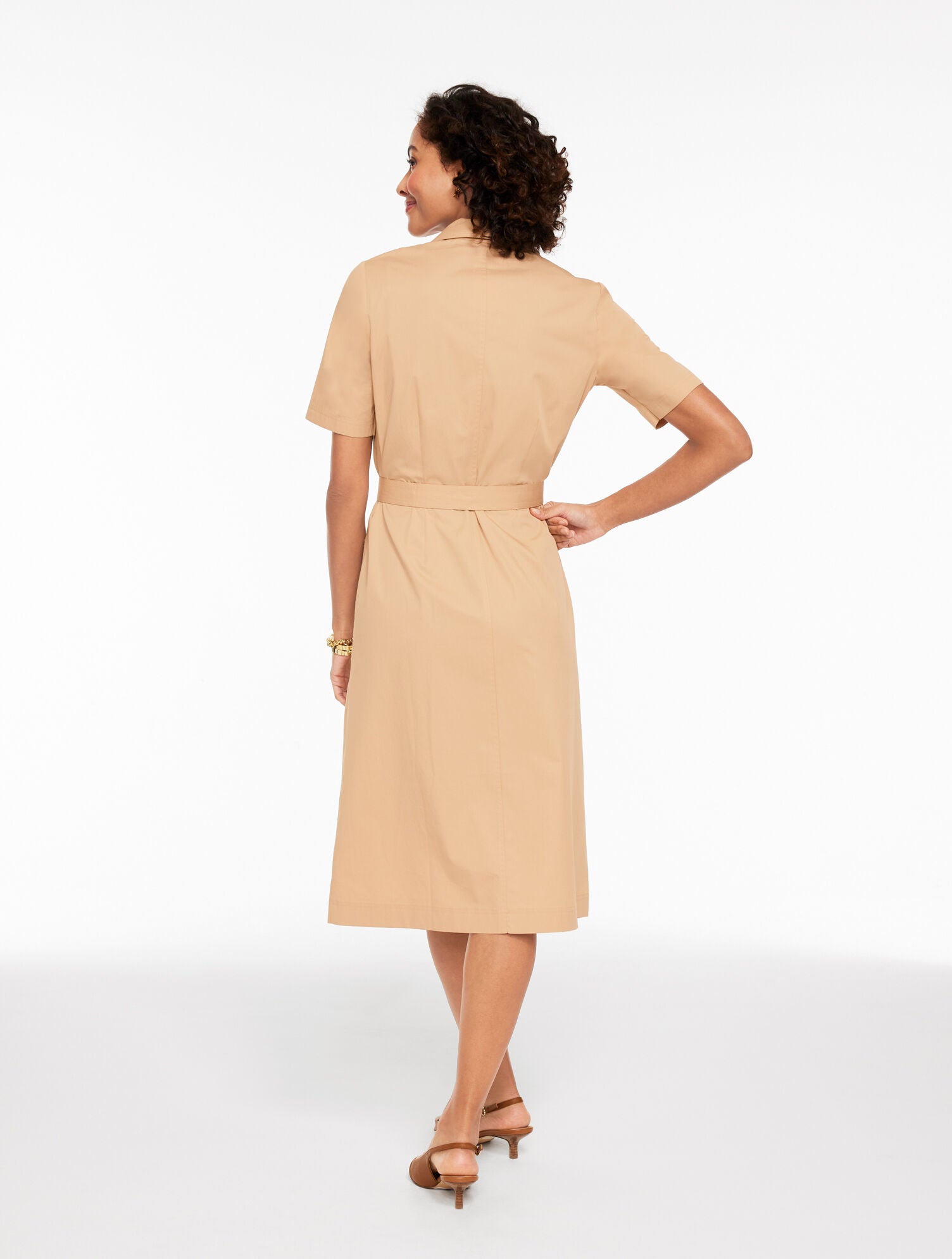 SESAME TWILL SHIRTDRESS | Talbots US