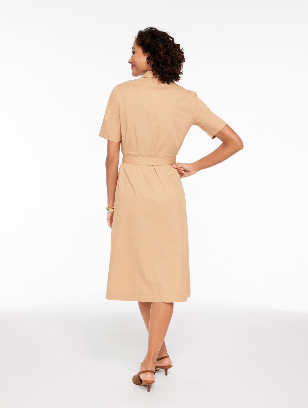 SESAME TWILL SHIRTDRESS | Talbots US