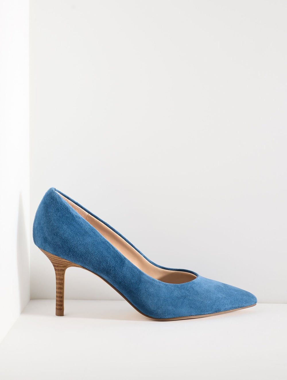 NAVY DUSK SASHA SUEDE POINTED TOE PUMPS | Talbots near me