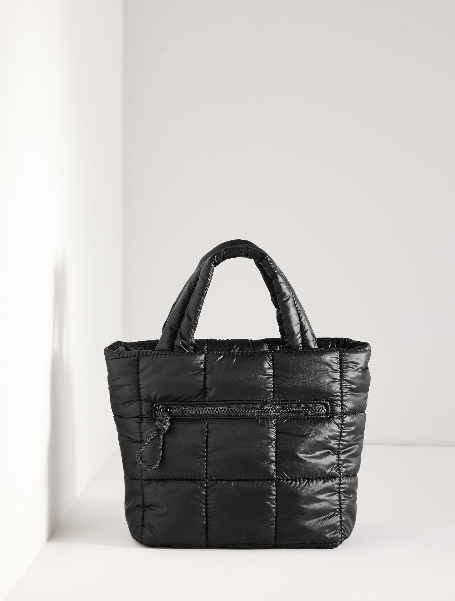 BLACK T BY TALBOTS QUILTED NYLON MINI TOTE | Talbots online