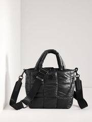 BLACK T BY TALBOTS QUILTED NYLON MINI TOTE | Talbots online