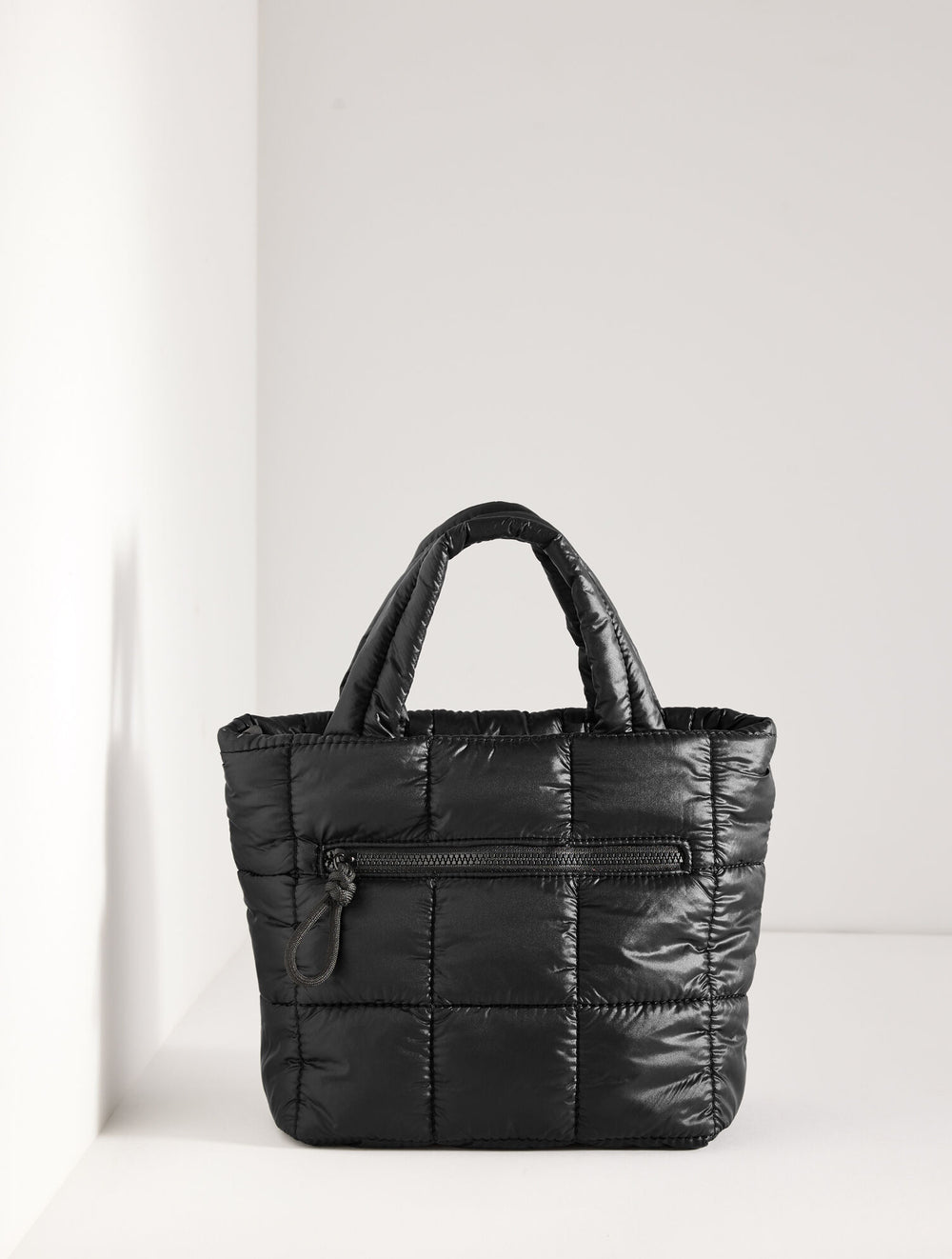 BLACK T BY TALBOTS QUILTED NYLON MINI TOTE | Talbots online