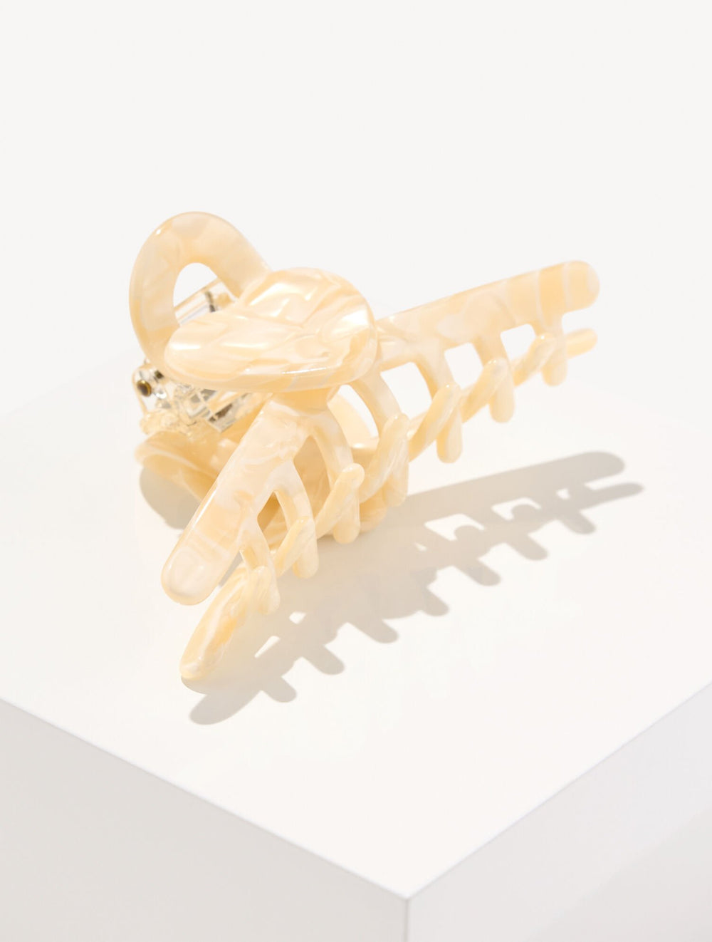 IVORY MULTI HEART HAIR CLIP | Talbots on sale