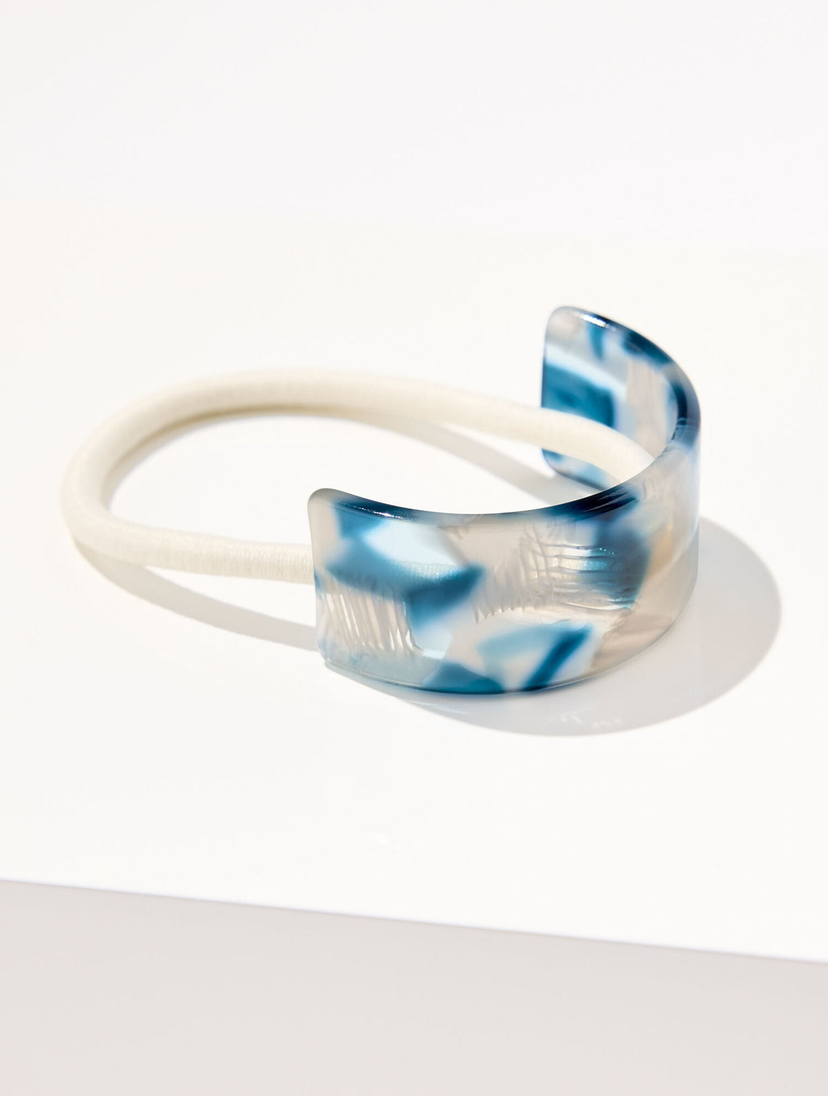BLUE ICE MULTI MARBLE HAIR TIE | Talbots for sale