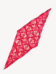 SIMPLE JACOBEAN DIAMOND SCARF | Talbots discount