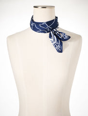 INDIA INK MULTI SIMPLE ROPE SQUARE SCARF | Talbots near me