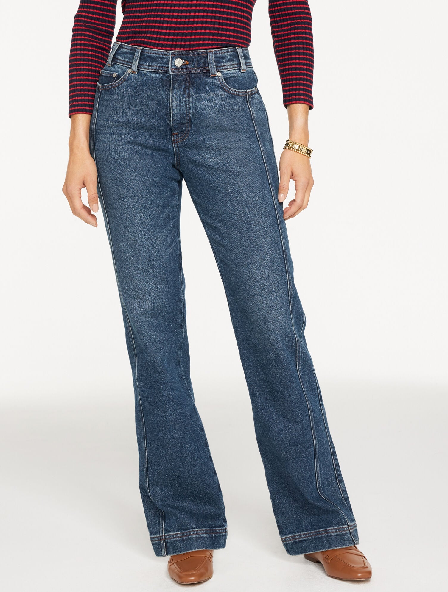 NASH WASH RELAXED BOOTCUT JEAN - NASH WASH | Talbots online