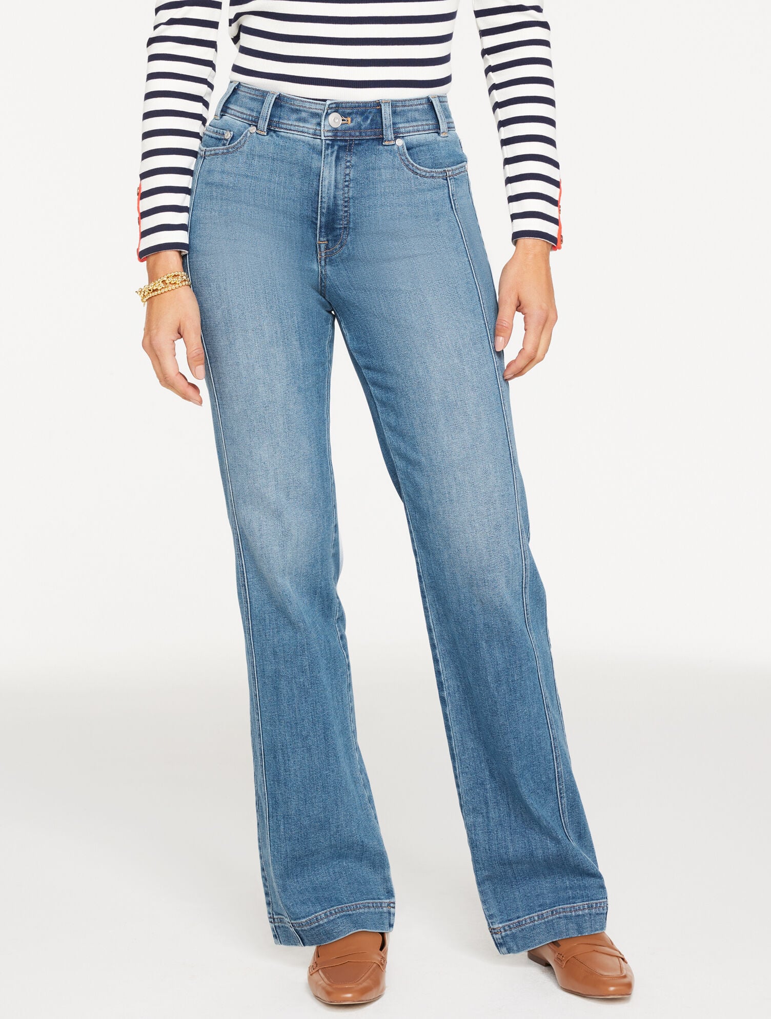 TREADWELL WASH RELAXED BOOTCUT JEAN - TREADWELL WASH | Talbots near me