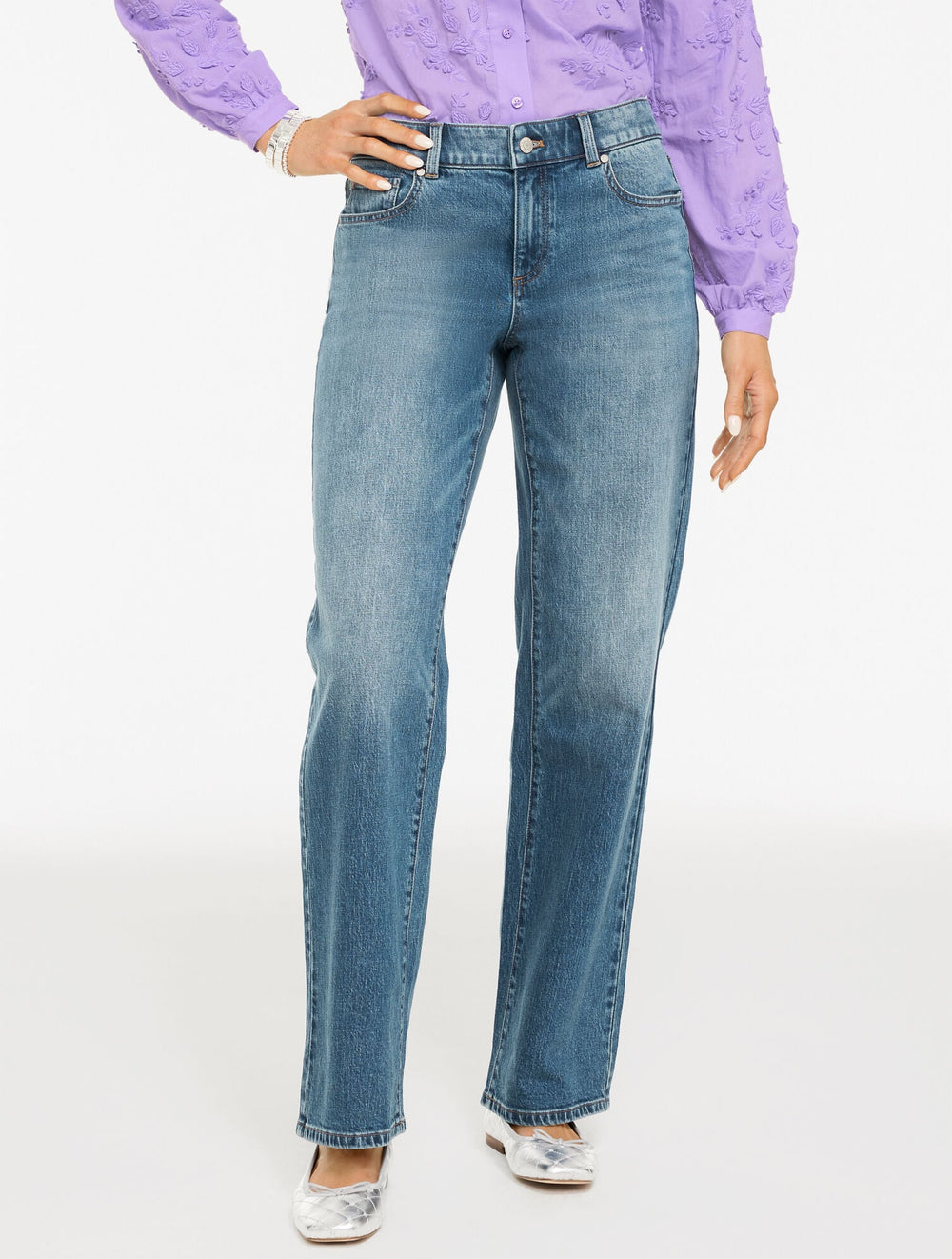 RICHMOND WASH CLASSIC JEAN TROUSERS - RICHMOND WASH | Talbots outlet