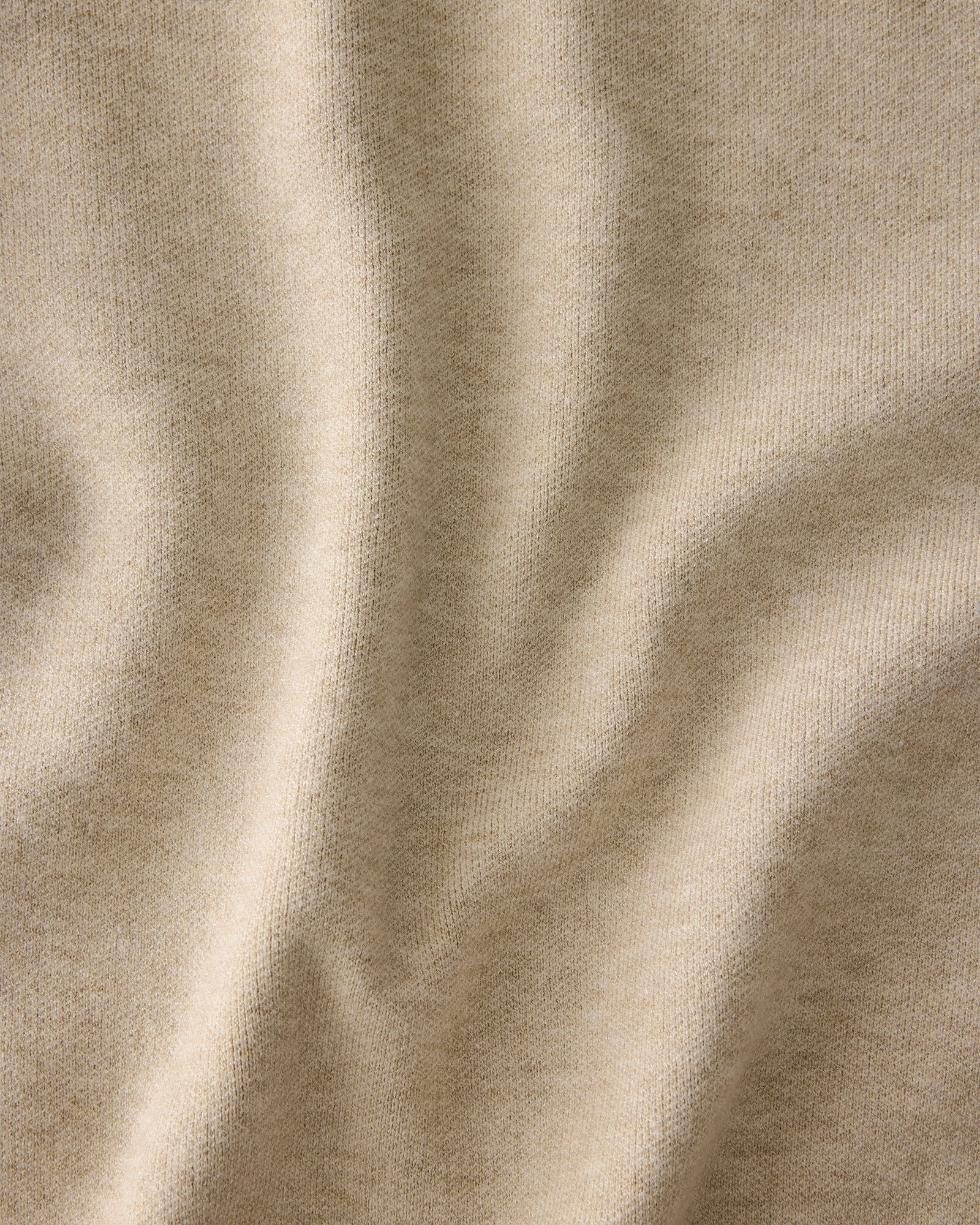 PURE TAUPE HTHR/BROWN VISCOSE BLEND COLORBLOCK CREWNECK | Talbots online