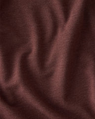 MAHOGANY HTHR FLEECE PLEATED WIDE LEG PANTS | Talbots online