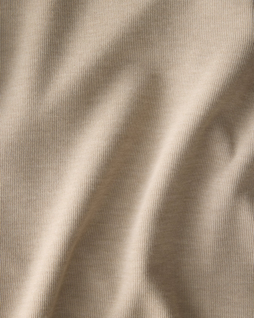 IVORY|PURE TAUPE DOUBLE KNIT SPLIT NECK TOP | Talbots for sale