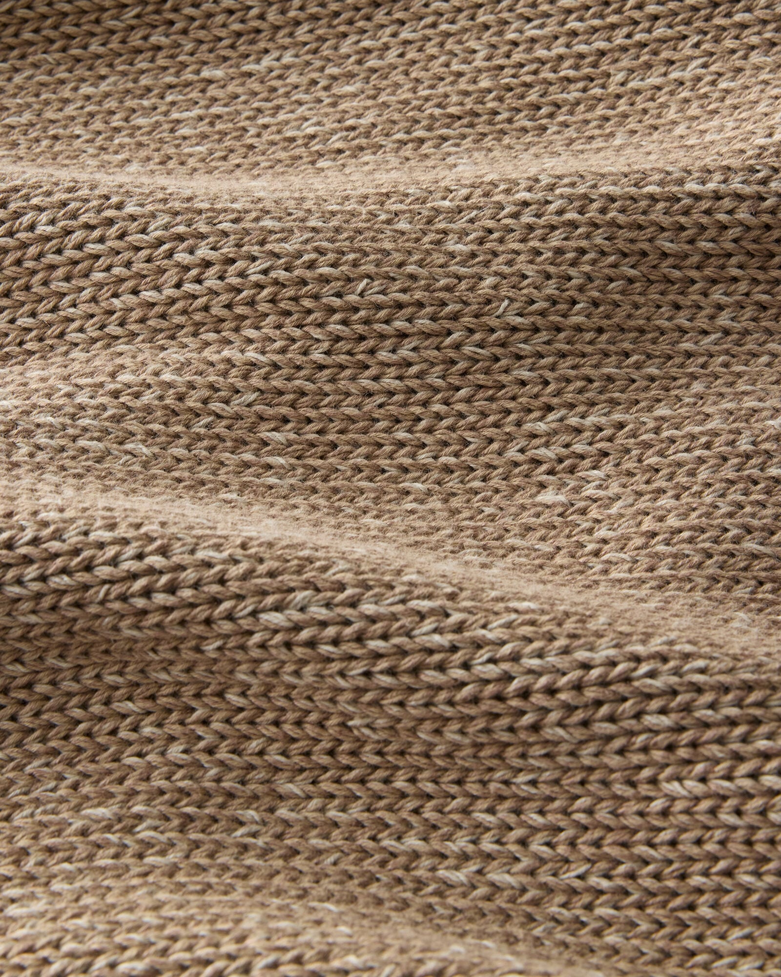ROPE/PURE TAUPE ORGANIC COTTON LINEN PLAITED V-NECK CARDIGAN | Talbots discount
