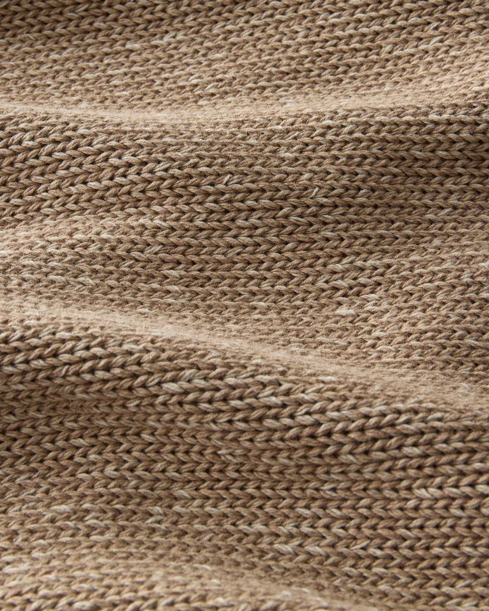 ROPE/PURE TAUPE ORGANIC COTTON LINEN PLAITED V-NECK CARDIGAN | Talbots online