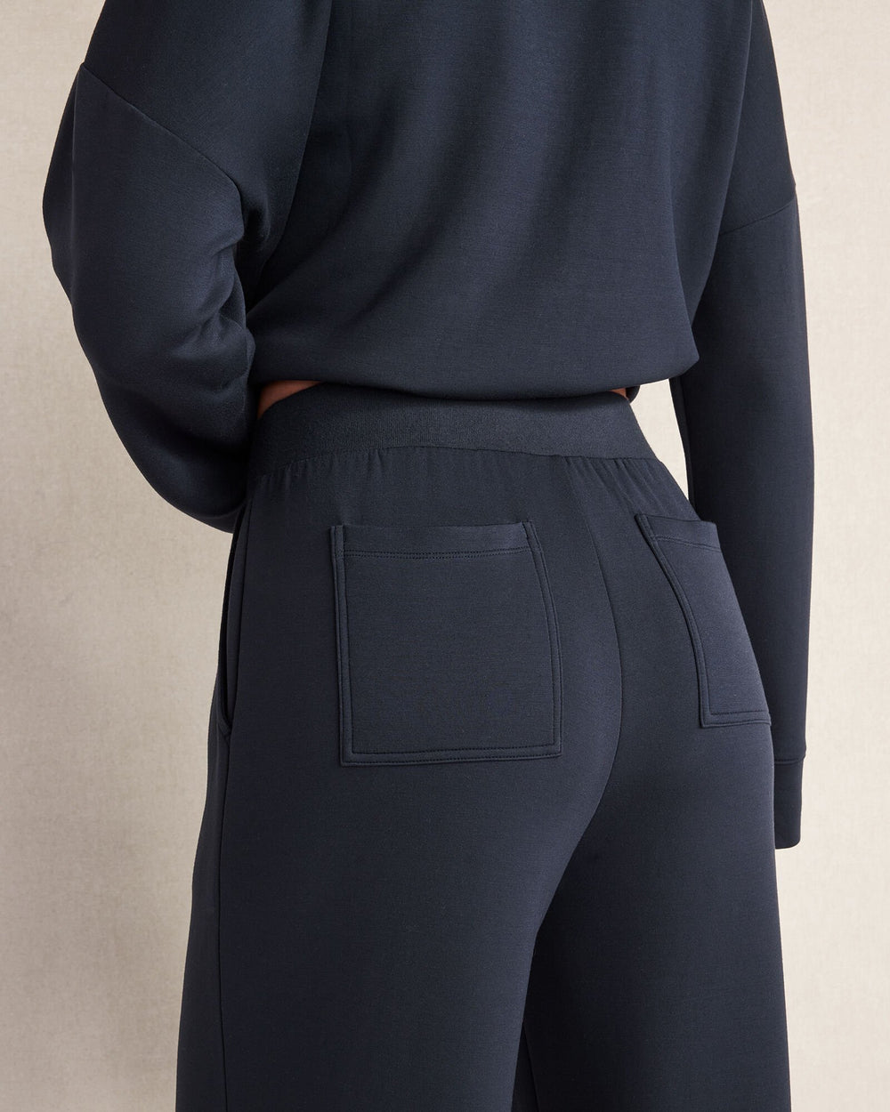 NIGHTFALL SOFT KNIT WIDE LEG PLEATED PANTS | Talbots US
