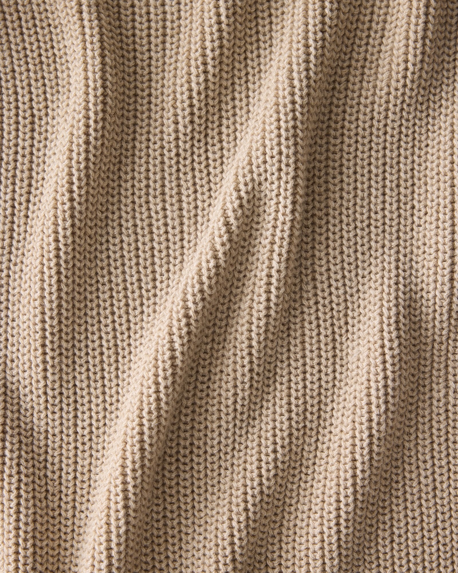 PURE TAUPE HTHR ORGANIC COTTON SHAKER STITCH HEATHERED CARDIGAN | Talbots US