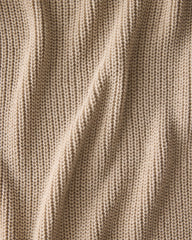 PURE TAUPE HTHR ORGANIC COTTON SHAKER STITCH HEATHERED CARDIGAN | Talbots sale