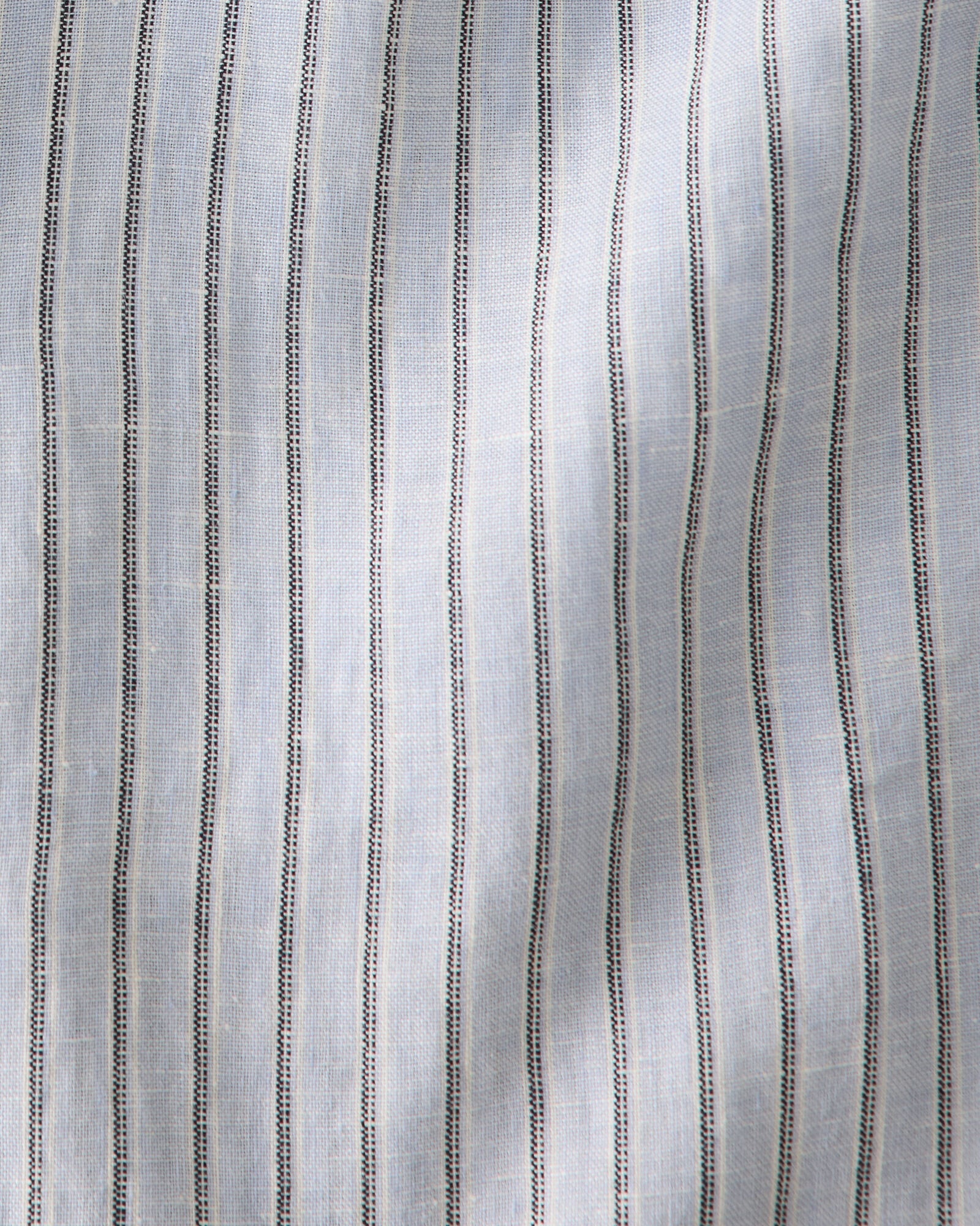 HEDGES STRIPE WAVE MULTI THE DAILY SHIRT IN LINEN STRIPE | Talbots sale