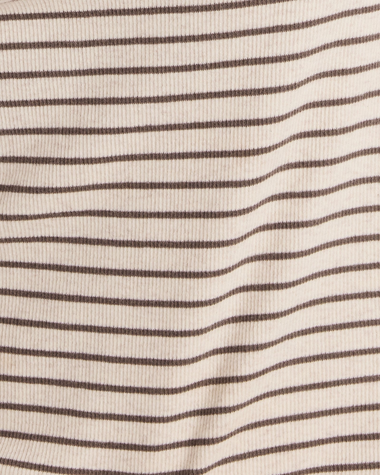 SANDSTONE HTHR/SLATE BRWN ORGANIC COTTON STRIPED RACERBACK TANK | Talbots on sale