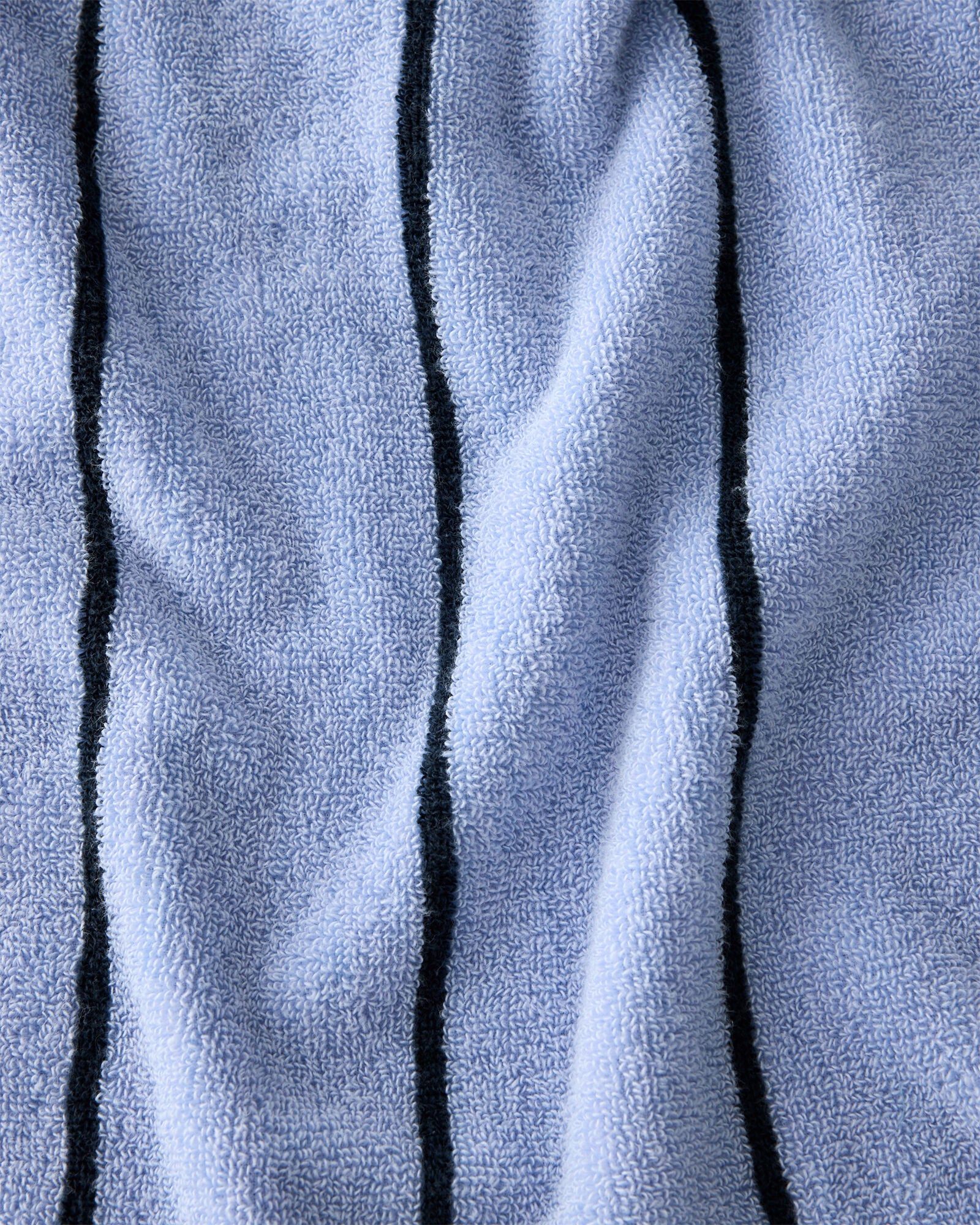 WAVE/NIGHTFALL PLUSH TERRY STRIPED ROBE | Talbots sale