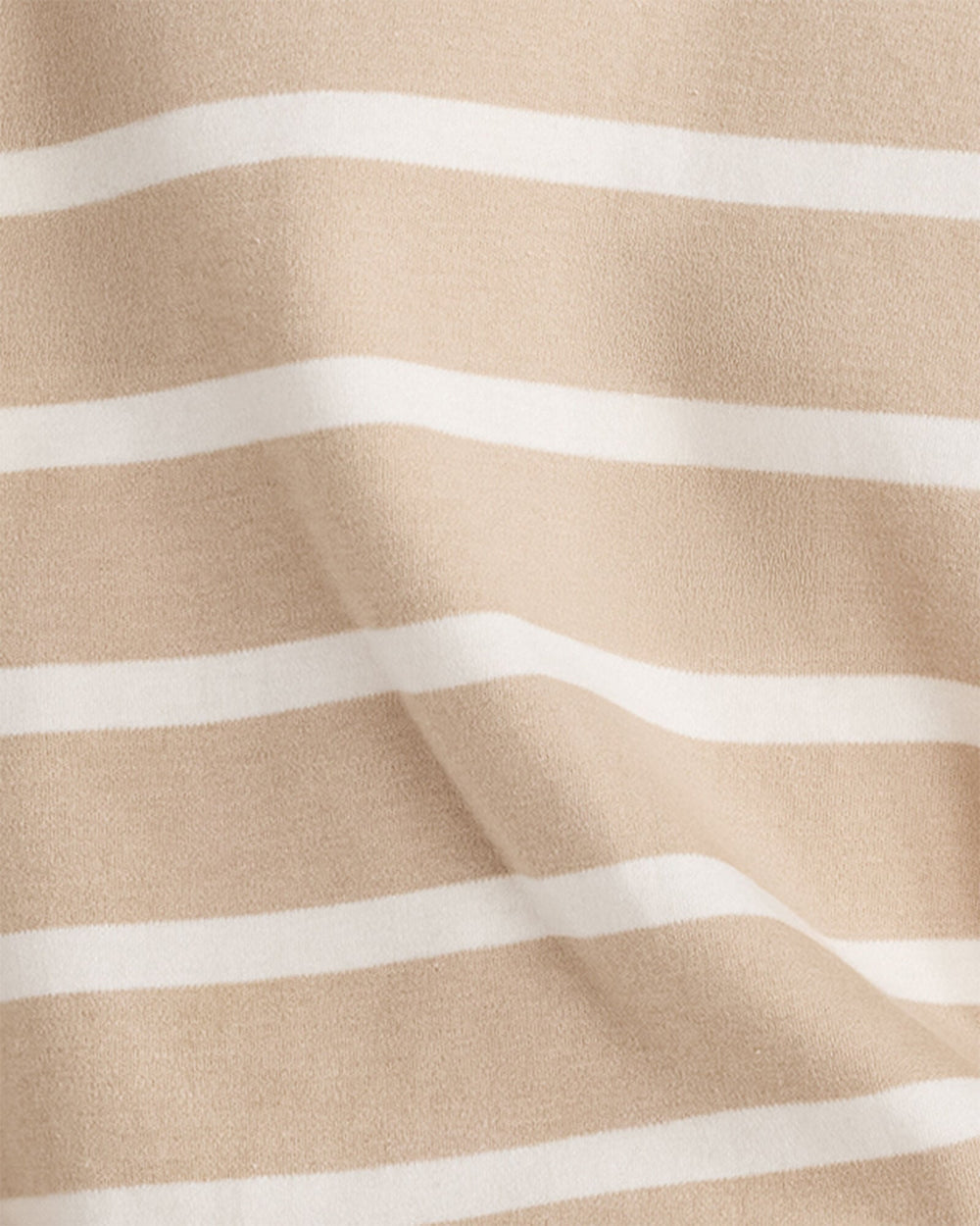 WAVE/IVORY|WILLOW BARK/IVORY BRUSHED COTTON INTERLOCK STRIPE CREWNECK | Talbots sale