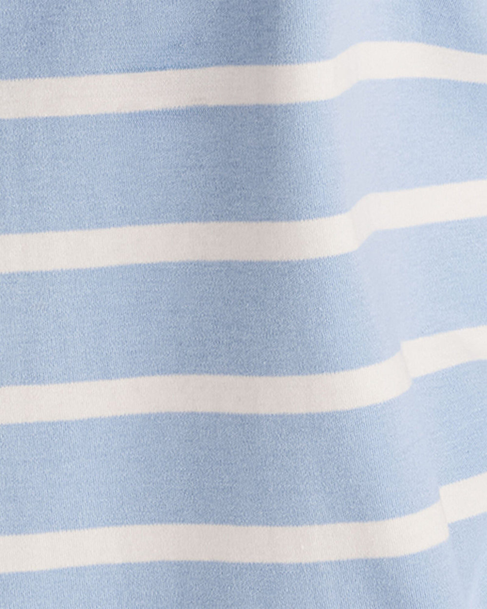WAVE/IVORY|WILLOW BARK/IVORY BRUSHED COTTON INTERLOCK STRIPE CREWNECK | Talbots US