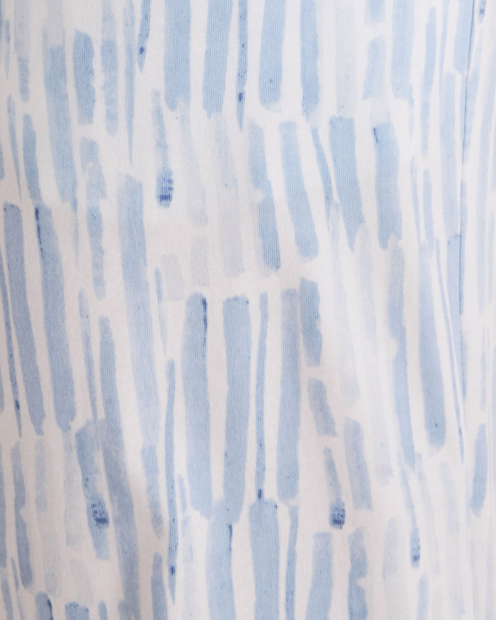 WATERCOLOR WAVE MULTI ORGANIC COTTON JERSEY WATERCOLOR WAVE PAJAMA TOP | Talbots discount